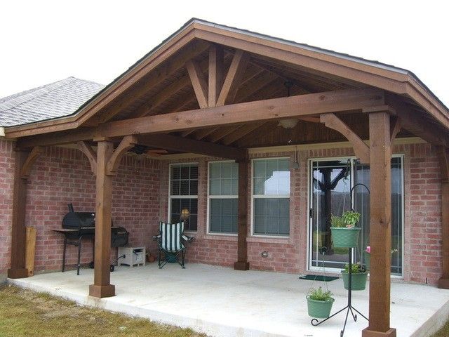 Custom Wood Patio Covers