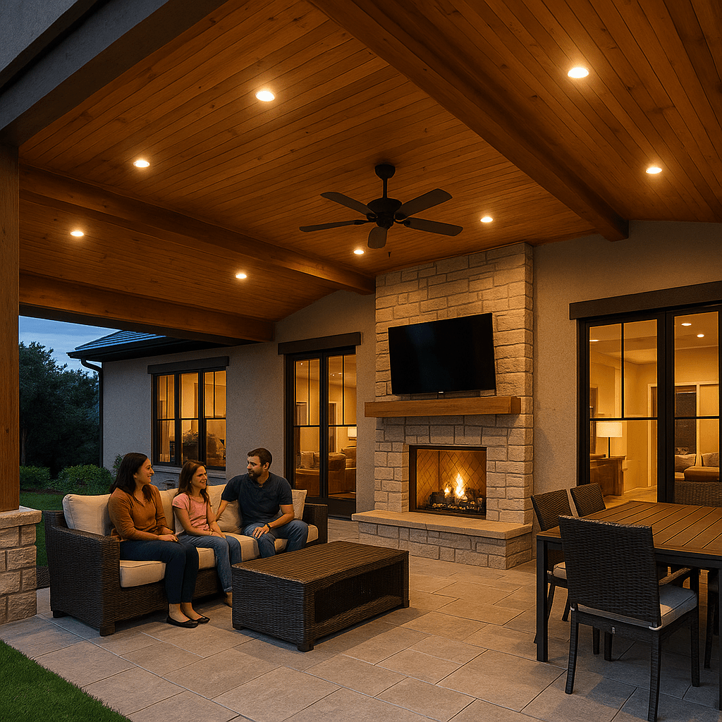 Covered Outdoor Living Spaces