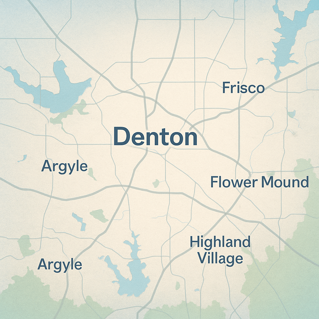 Serving Denton TX and Surrounding Areas